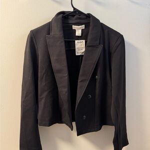 Cynthia Rowley Black Blazer